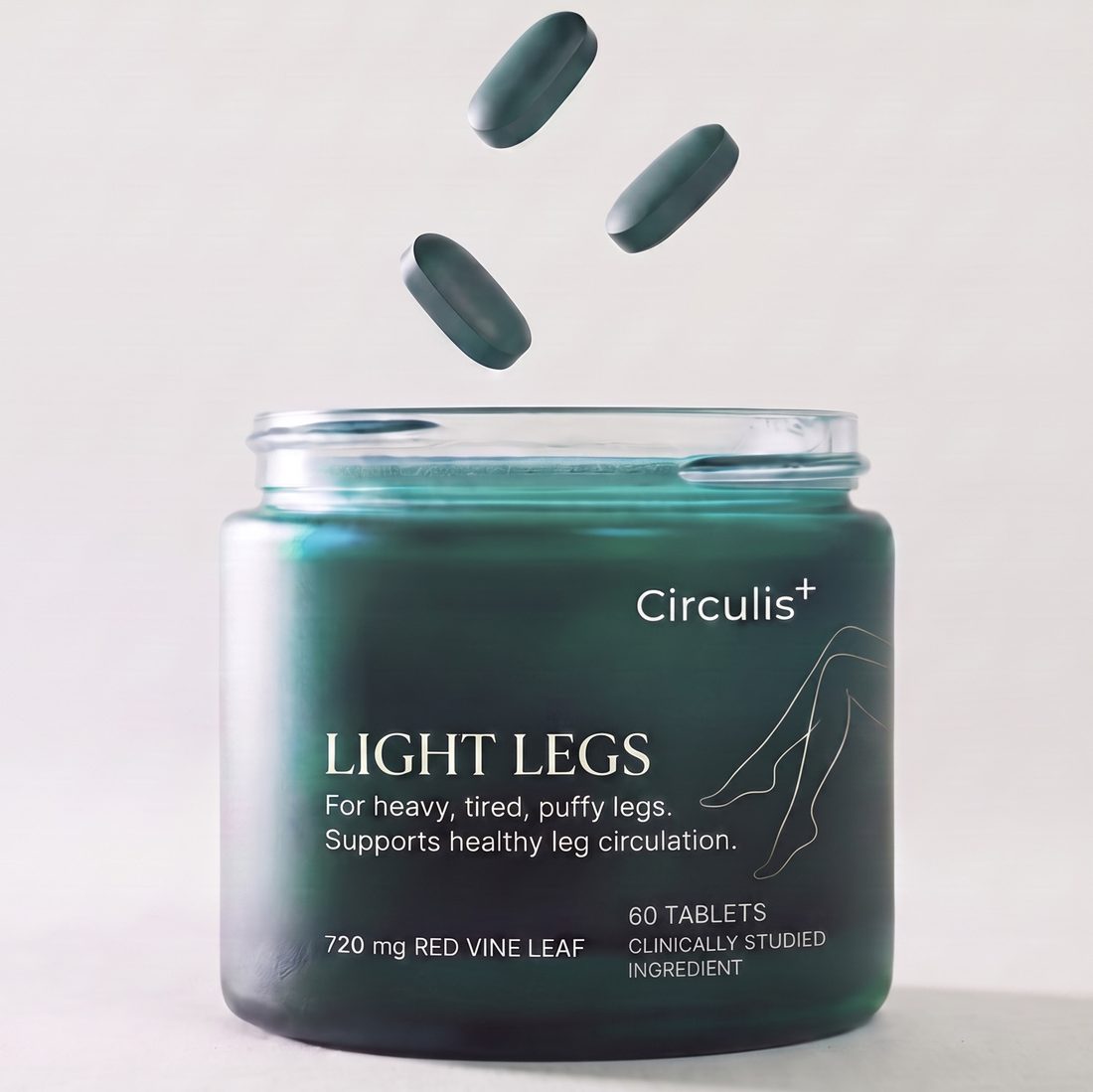Circulis+ Light Legs, 60 tablets with 720 mg red vine leaf